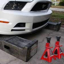 For those that are changing your … all you have to do is go and get a metal ramp for a pickup, one for motorcycles, and place it … portable vehicle loading ramps automotive car ramps. Oil Change Car Ramps Vs Jack Stands Which Is Better