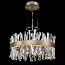 Popular champagne pendant light fixture of good quality and at affordable prices you can buy on aliexpress. Allegri 030254 038 Glacier Brushed Champagne Gold Led 25 Lighting Pendant All 030254 038