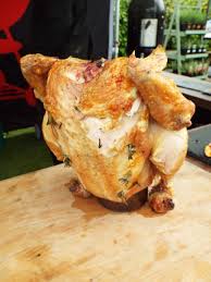 Maybe you would like to learn more about one of these? Weber Grill Squad Bbq Demo Tarragon Beer Can Chicken Made On The Weber Poultry Roaster Bbq Recipes Canned Chicken Beer Can Chicken