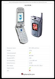 LG U8138 To your site :: Xphone24.com