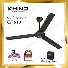 Info harga ace cooling kipas notebook murah mulai dari rp 19.000 bersaing dari beberapa marketplace seperti bukalapak harga ace cooling kipas notebook hari ini. Khind Cf613 Ceiling Fan 60 Black Kipas Siling Shopee Malaysia