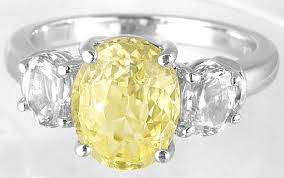 You can't make a healthier sugar cane, but you can make the resulting product less processed. Unheated Yellow Sapphire Ring For Sale 3 32 Ctw Sapphire And White Sapphire Ring Syr 112