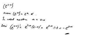 What's the derivative of e^e^e^x? Cat Este E La 2 X Derivat Brainly Ro