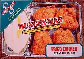 There are 330 calories in 1 piece (4.2 oz) of banquet original fried chicken, frozen. Mothers Everywhere Stopped Cooking Tv Dinner Retro Recipes Food
