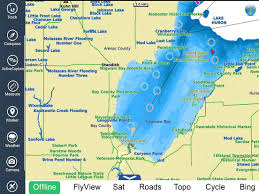 Saginaw Bay Michigan Hd Gps Chart Navigator