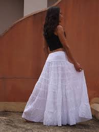 Pin By Lilia Kaledina On Design In 2020 Modest Long Skirts White Long Skirt Boho Skirts