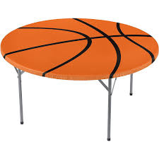 Fitted Basketball Table Cover Image 1 Basketball Party Basketball Birthday Basketball Birthday Parties