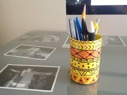 How to decorate a tin. 32 Tin Can Crafts C R A F T