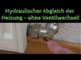 Hydraulischer Abgleich Light Der Heizung Heizkorper Durchflussmenge Einstellen Ohne Ventilwechsel Youtube Heizung Haus Reparatur Hauselektrik