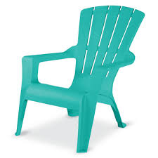 Seaglass Resin Adirondack Chair 242930 The Home Depot Plastic Adirondack Chairs Patio Chairs Adirondack Chairs Patio