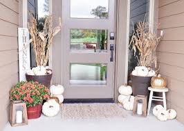 Take a peek at our decorating galleries for inspiration! Diy Fall Front Door Decor Ideas The Garden Glove