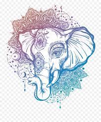 Download Download Tattoo Mandala Ganesha Elephant Artist Free Frame Mandala Elephant Svg Free Png Mandala Png Free Transparent Png Images Pngaaa Com
