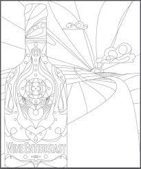 Beer coloring pages are a fun way for kids of all ages to develop creativity, focus, motor skills and color recognition. Adult Coloring Book Color Inside The Wines Wine Enthusiast Magazine