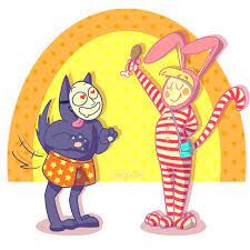 Bunny man popee the performer matching profile pictures anime japan anime screenshots fanart cybergoth creepy cute cool wallpaper. 46 Popee The Performer Ideas Popee The Performer Fan Art Performance