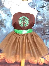 Unwelcome cup of coffee halloween costume. Xl Plus Size Women Tutu Halloween Costume Mocha Coffee Starbucks Inspired Apron Tutu Dress Women S Clothing Clothing