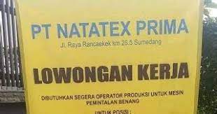 Check spelling or type a new query. Gaji Pt Natatex Prima Gaji Prima Karya Sarana Sejahtera Pt Qerja It Trades In Many Kind Of Textile Product Misschandee