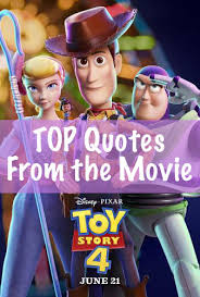 Toy story quotes represent one of those aspects many of us entertainment buffs gravitate to movie quotes because they are poignant, funny the toy story films possess a mix of these qualities and offer too many great quotes that can fit in one edition. Toy Story 4 Quotes An Ongoing List Of Our Favorite Lines From The Movie Enza S Bargains
