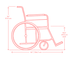 wheelchairs dimensions drawings dimensions guide