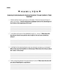 Posted on november 6, 2015november 9, 2015 by musicalelsa. Analyzing The American Revolution Through Hamilton S Right Hand Man