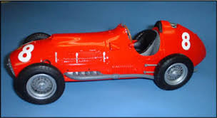 The 375 had achieved the desired goal of having a 4.5 liter engine, although it didn't really produce any more power than the 4.1 liter v12 used in the model 340. 1951 Ferrari 375 F1 Model Racing Cars Hobbydb
