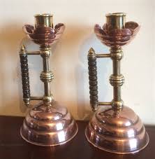 Each is marked made in india and they are well over 20 these cast and machined beauties unscrew for easy cleaning. Antiques Atlas Pair Of Victorian Christopher Dresser Candlesticks