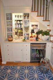 A Bar Under The Stairs Great For A Basement Yay Stairs In Kitchen Kitchen Pantry Design Bar Under Stairs