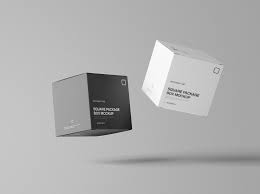 Download Square Package Box Mockup Box Mockup Box Packaging Mockup