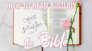 How to read and study the bible for beginners. How To Read Study Your Bible Note Taking Tips Youtube