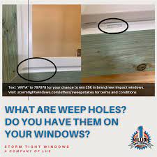 The most common rusted areas center in the trunk pans, around the rear window, lower quarter panels, lower front fenders and bottoms of the doors, if the factory drain holes were clogged. Weep Holes What The Heck Are Weep Holes Storm Tight Windows Blog