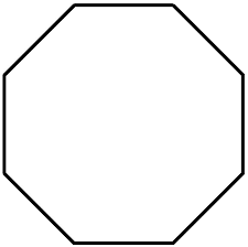Shapes polygons pentagon hexagon heptagon octagon. Shapes For Kids Regular Octagon Ns Bw Scheduled Pic 12 Nov Flickr