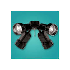 Outdoor ceiling fans give you an extra breeze on hot summer days (while keeping the bugs away) and illuminate your covered porch during evening cookouts. Hunter 26222 Black Ceiling Fan Accessories Light Kits Fan Light Kits From The Decorative Light Series Lightingdirect Com