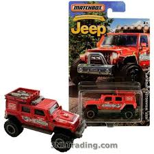 Matchbox Year 2015 Anniversary Edition Series 1 64 Scale Die Cast Metal Car Red Color Off Road Vehicle Jeep Wrangler Superlift Dmn32 Hot Wheels Garage Matchbox Jeep