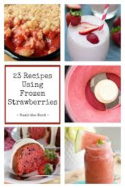 When you've come straight off the beach, there's nothing quite like a cooling beverage. 23 Of The Best Uses For Frozen Strawberries Num S The Word