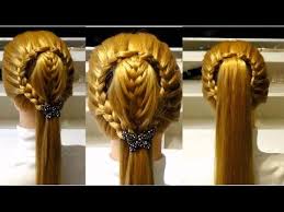 прически на длинные волосы на новый год в школу Pricheska Serdce Iz Volos Ochen Legkaya Pricheska V Shkolu Youtube Great Hair Hair Styles Hair