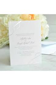 Silver Foil Swirls Print At Home Invitation Kit Wedding Invitations Diy Wedding Invitation Kits Make Your Own Wedding Invitations