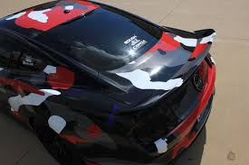 Black And White Camo Vinyl Wrap Camouflage Mustang Custom Cars Car Wrap Vinyl Wrap