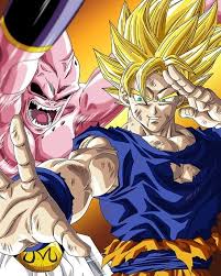 Goku Vs Buu L Dragonball Z One Of My Favorite Seasons Visit Now For 3d Dragon Ball Z Compression Shirts Now O Dragon Ball Anime Dragon Ball Goku Vs Kid Buu