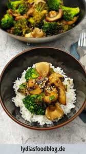 Asia Gemuse Pfanne Lydiasfoodblog Rezept In 2020 Asia Gemuse Thai Gerichte Austernpilze Rezept