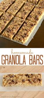 Homemade Granola Bars Homemade Granola Bars Granola Recipe Bars No Bake Granola Bars