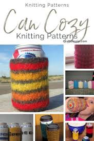 Discover knitting patterns for jumpers, accessories, clothes and free blanket knitting patterns too! Knit Yourself A Can Cozy Knitting