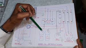3 from description of air conditioning condenser the outdoor condensing unit is designed and built with a totally enclosed (hermetic) scroll compressor which offers the advantages of simplicity, quiet. Three Phase Air Conditioner Wiring Diagram Of Lp Hp Connection Cassate Ac Youtube