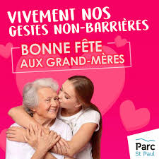 Prix tr?s avantageux pour la f?te des m?res. La Fete Des Grands Meres Approche Rendez Vous Au Parc Saint Paul