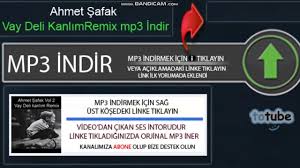 Ahmet Safak Vay Deli Kanli Gonlum Vay Remix Indir Totube Mp3 Indir Youtube