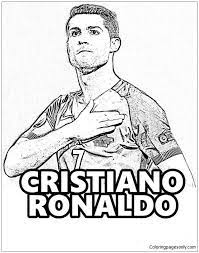 Coloring is a fun activity for children. Cristiano Ronaldo Image 10 Coloring Pages Cristiano Ronaldo Coloring Pages Coloring Pages For Kids And Adults