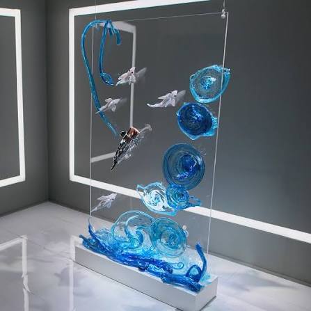 Take a look at the completed pieces from our pairs challenge inspired by  @chihulystudio 🍂🌊🕊️🍄 Which was your favourite? 🍂 “Lasikylä” by  @jonnycappucino & @zucchininoodlesandbeef 🌊 “Waves of Symbiosis” by  @quade_quade & @