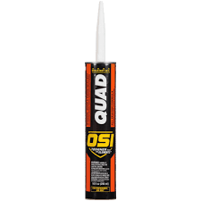 The weather is starting to get better, so i'm ready to do some work! Osi Quad Window Door Siding Sealant