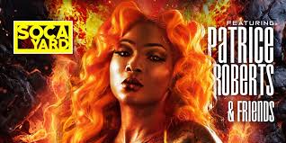 Patrice Roberts and friends performing live at Soca Yard