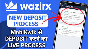 How To Deposit Money In Wazirx By Mobikwik Wazirx New Deposit Process Coinmarketbag