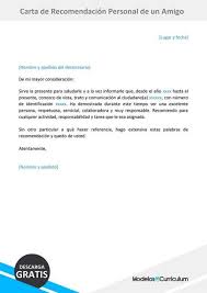 Ejemplos De Cartas De Recomendacion En Word Descargar Gratis En 2020 Cartas De Recomendacion Ejemplo De Carta Cartas