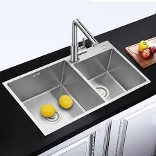 Certains éviers sont livrés avec un vidage automatique.la commande de vidage est trés simple à. Auralum 2 Bac Evier De Cuisine Ne En Inox Brosse Evier Encastre 78 X43cm Avec Deux Trous De Montage Cuve De Cuisine Sous Plan Achat Vente Evier De Cuisine Auralum